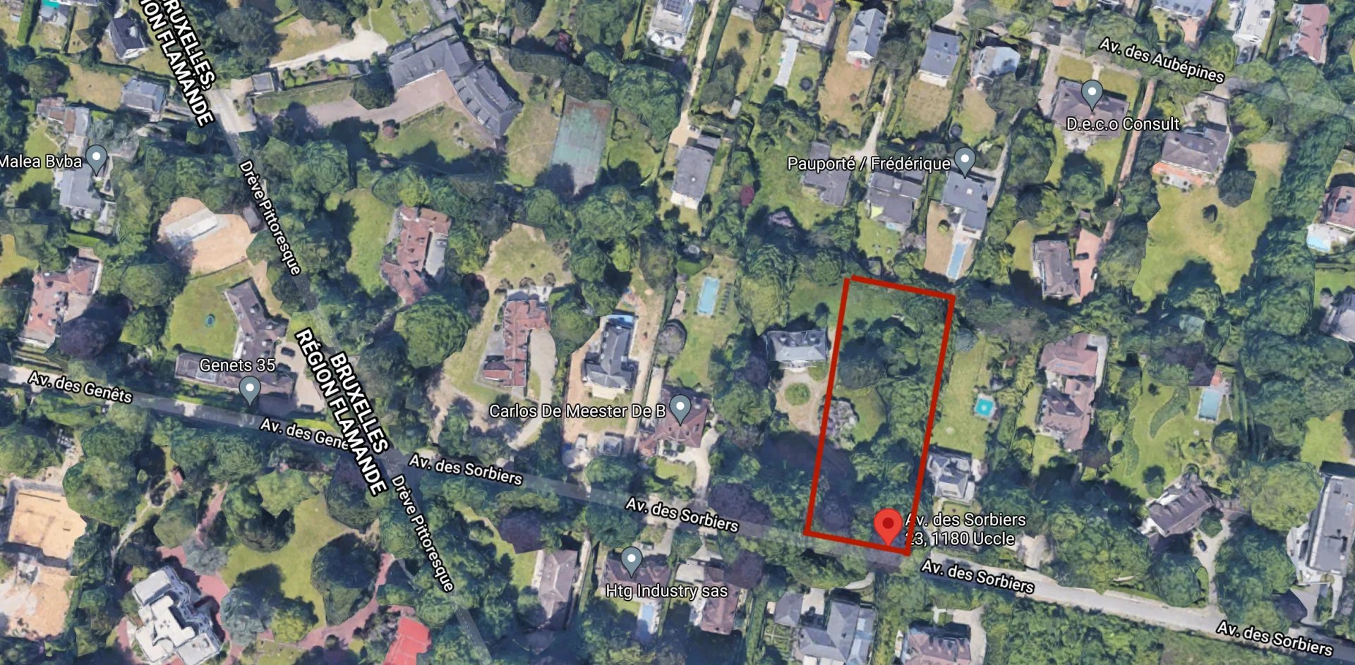 Uccle - Superbe terrain à bâtir